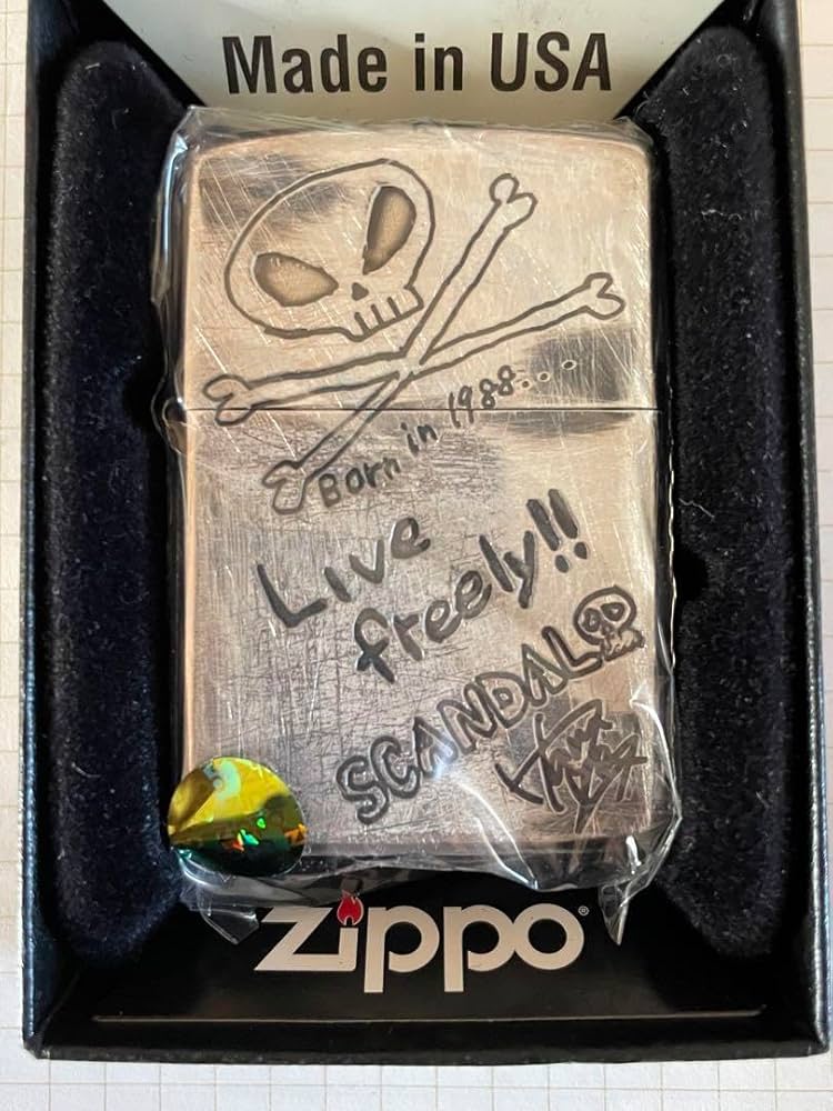 SCANDAL　　Zippo　　ＲＩＮＡ仕様 SCANDAL Zippo RINA仕様
